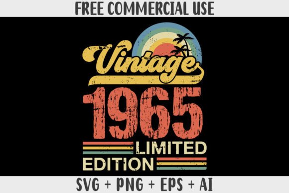 Download Retro Vintage 1965 Limited Edition - 1965 Collection