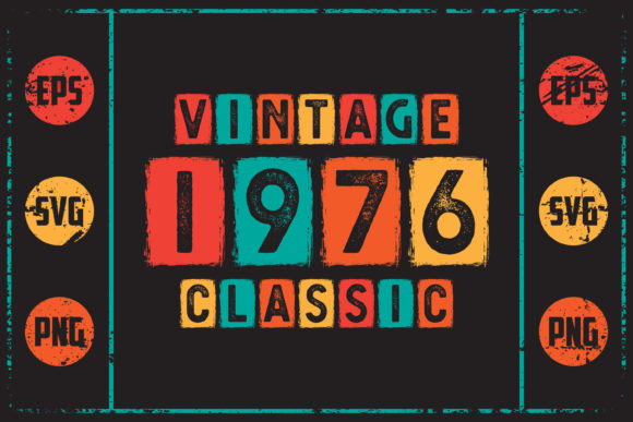 Download Vintage 1976 Classic - Premium Bundle