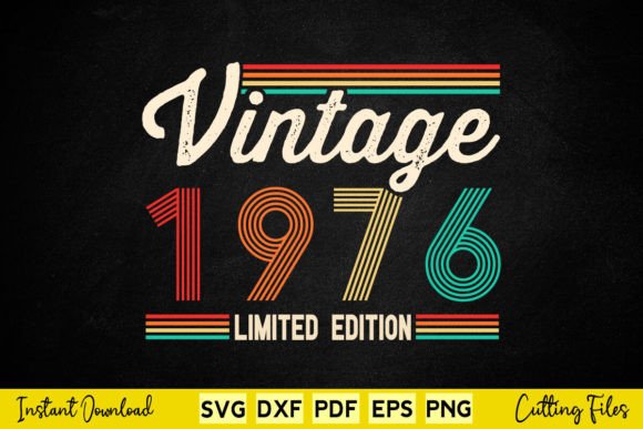 Download 48 Year Old Gifts Born in 1976 Vintage - Premium Resources
