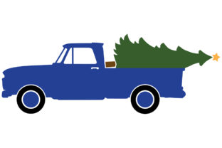 Download 1965 Antique Pickup with Christmas Tree - 1965 Collection