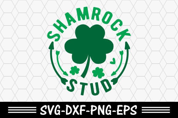 Download St. Patrick's Svg,Shamrock Stud Svg - Premium Resources